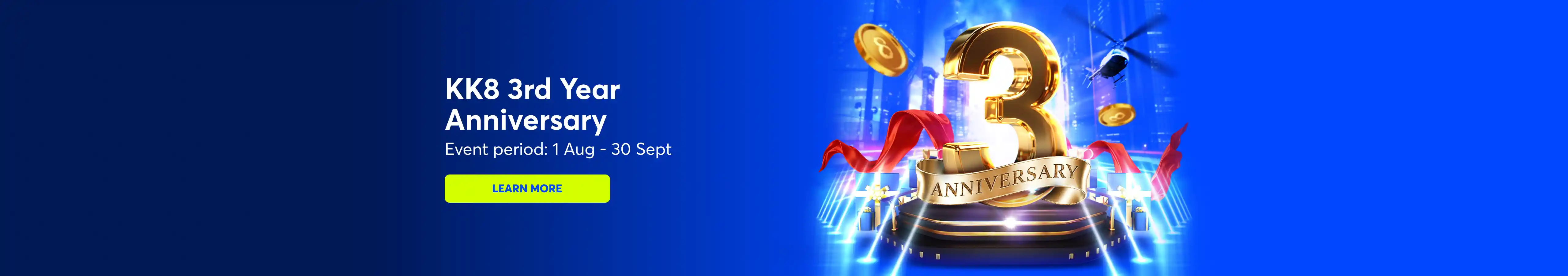 KK8 3rd Anniversary exclusive event
